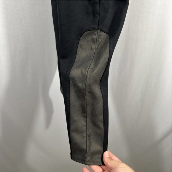NEW Spanx [ Medium ] Faux Leather‎ Panel Ponte Leggings in Black - Picture 11 of 14
